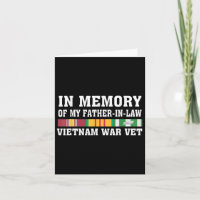 In Memory Of My Father-in-law Vietnam Veteran Us V