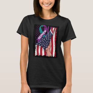 In Memory of my Nephew Suicide Awareness American T-Shirt