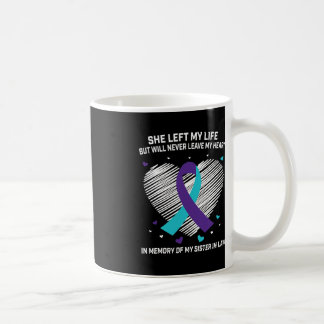 In Memory of my Sister In Law Suicide Awareness Pr Coffee Mug