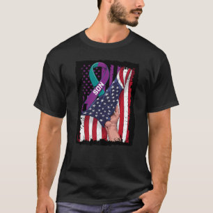 In Memory of my Son Suicide Awareness American Fla T-Shirt