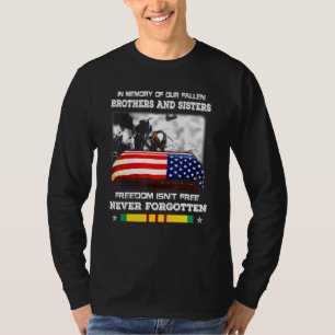 In Memory Of Our Fallen Brothers And Sisters Freed T-Shirt