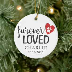 In Memory of Our Pet Dog Personalised Ornament