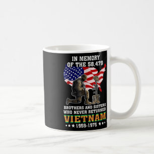 In Memory Of The 58479 Vietnam Veteran Stand For U Coffee Mug
