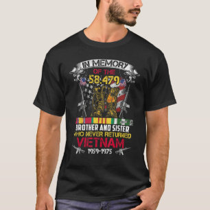 In Memory Of Vietnam Veteran Proud Veteran Day T-Shirt