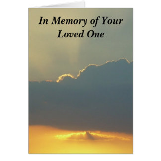 In Memory of Your Loved One