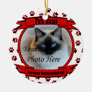 In Memory of Your Pet Forever Remembered Ornament