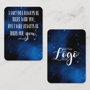 In Memory Sympathy Memorial Angel keepsake gift Business Card