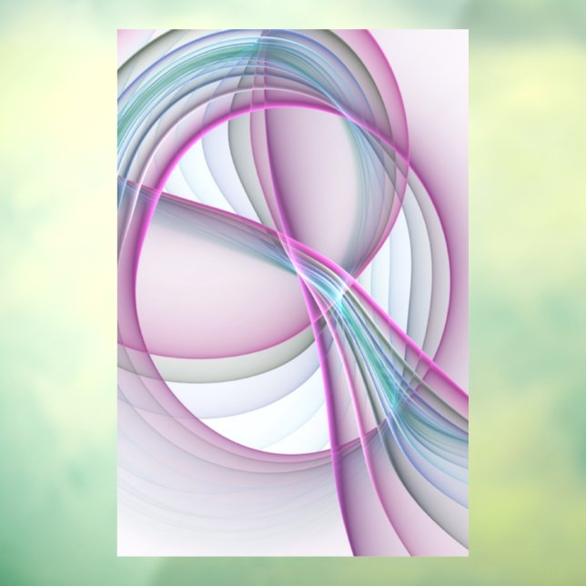 In Motion, Modern Abstract Colourful Fractal Art (Sheet 3)