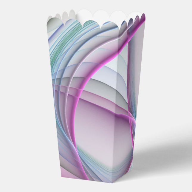 In Motion, Modern Abstract Colourful Fractal Art Favour Box (Back)