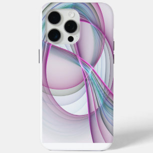 In Motion, Modern Abstract Colourful Fractal Art iPhone 15 Pro Max Case