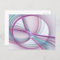 In Motion, Modern Abstract Colourful Fractal Art