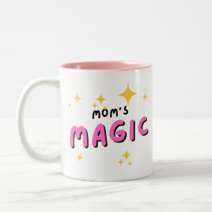 In Mum's arms, all troubles melt away. Two-Tone Coffee Mug
