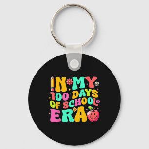 In My 100 Days Of School Era Teacher Kids 100 Days Key Ring