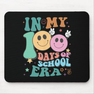 In My 100 Days Of School Era Teacher Kids 100 Days Mouse Pad
