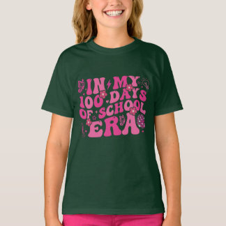 In My 100 Days Of School Era Teacher Kids 100 Days T-Shirt