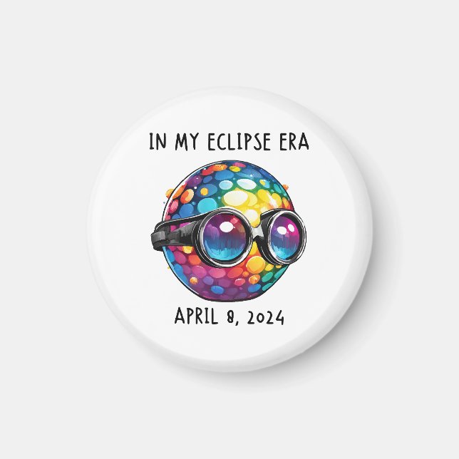 In My 2024 Solar Eclipse Era Magnet (Front)