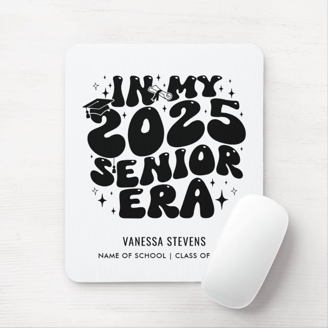 In My 2025 Senior Era  Mouse Pad (With Mouse)