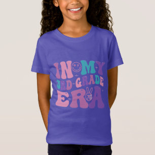 In My 3rd Grade Era Retro Groovy Back to School T-Shirt