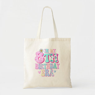 In My 8Th Birthday Era Girl Gifts Eight Bday 8 Yea Tote Bag