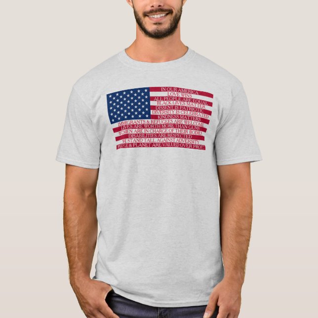 In My America T-Shirt (Front)