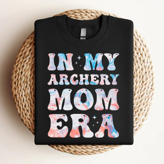 In My Archery Mum Era Colourful Archery Mum T-Shirt