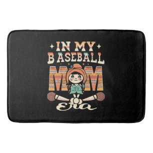 In My Baseball Mum Era Bath Mat