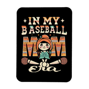In My Baseball Mum Era Magnet