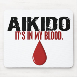 In My Blood AIKIDO Mouse Pad