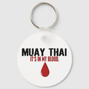 In My Blood MUAY THAI Key Ring