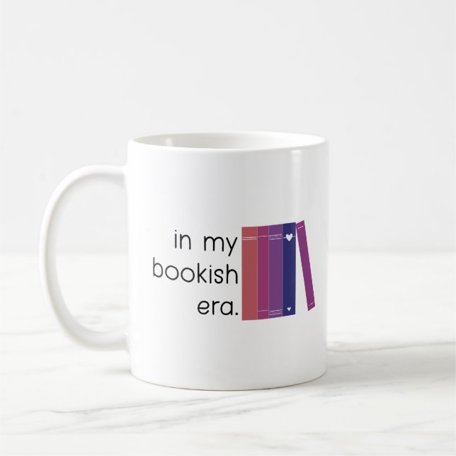 In My Bookish Era Coffee Mug (Left)