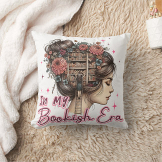 In My Bookish Era Cushion