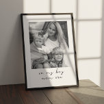 In My Boy Mum Era Custom Photo Personalised Poster<br><div class="desc">Celebrate the unique journey of being a boy mum with our "In My Boy Mum Era" Custom Photo Personalised Poster. This heartfelt artwork is the perfect tribute to the special bond between a boy mum and her family. Customise the poster with a personalised message to express your love and appreciation,...</div>