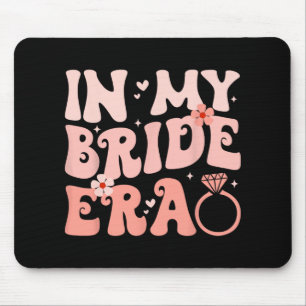 In My Bride Era Groovy Bachelorette Party Matching Mouse Pad