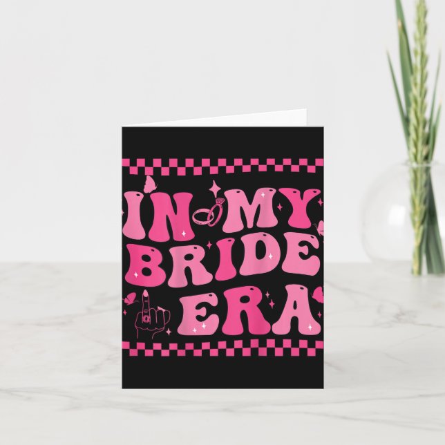In My Bride Era Groovy  Card (Front)