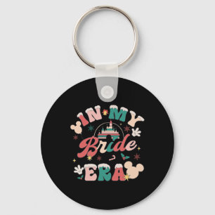 In My Bride Era Vintage Groovy Christmas Women Cos Key Ring