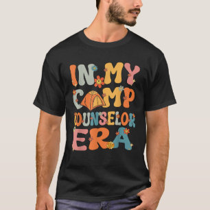 In My Camp Counsellor Era Retro Groovy Summer Camp T-Shirt