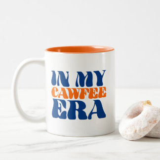 In My Cawfee Era Two-Tone Coffee Mug