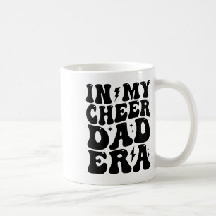 In My Cheer Dad Era Cheerleading Footbyll Cheerlea Coffee Mug