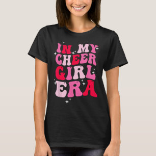 In My Cheer Girl Era Groovy Cheerleader Cheerleadi T-Shirt