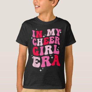 In My Cheer Girl Era Groovy Cheerleader Cheerleadi T-Shirt