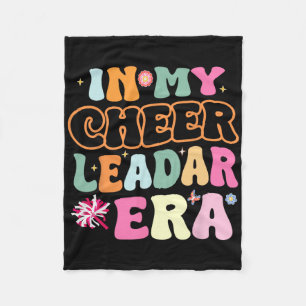 In My Cheer Leader Era Cheerleading Fleece Blanket