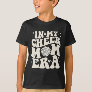 In My Cheer Mum Era Groovy Cheerleading Football M T-Shirt