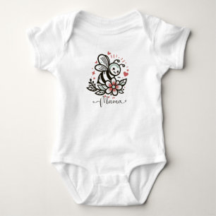 In My Cheer Mum Era Tie Dye Cheerleading Sport Mum Baby Bodysuit