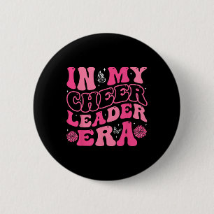 In My Cheerleader Era Cheer Coach Cheerleading Wom 6 Cm Round Badge