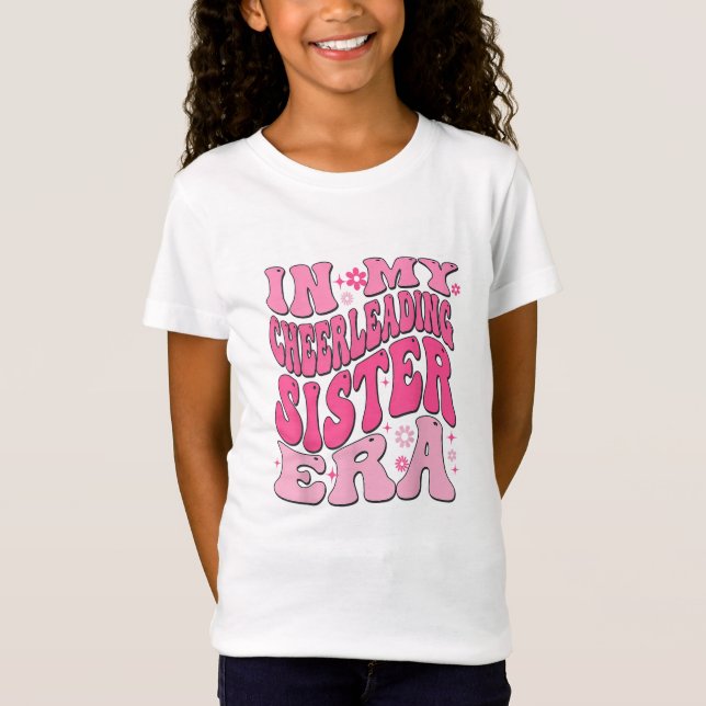  In My Cheerleading Sister Era kids t-shirt (Front)