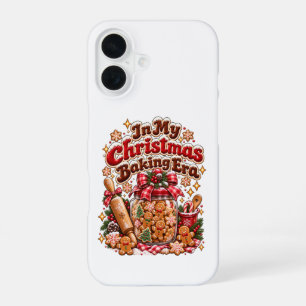 In My Christmas Baking Era Retro Gingerbread iPhone 16 Case