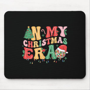 In My Christmas Era Christmas Xmas Holiday Pjs Wom Mouse Pad