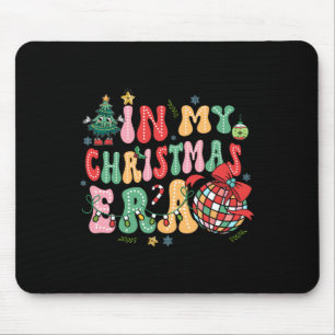 In My Christmas Era Christmas Xmas Holiday Pjs Wom Mouse Pad
