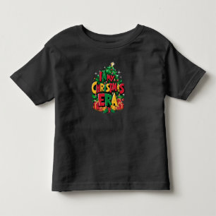 In My Christmas Era Cute Groovy Holiday Xmas Toddler T-Shirt