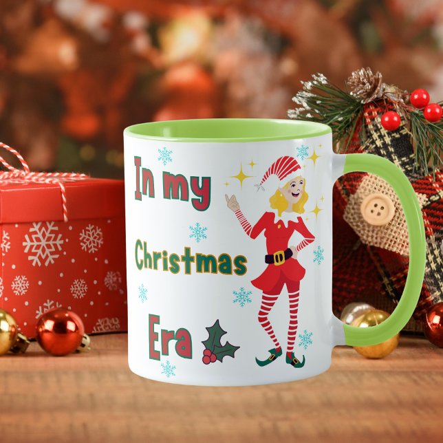In my Christmas Era Elf Cute Mug (Creator Uploaded)
